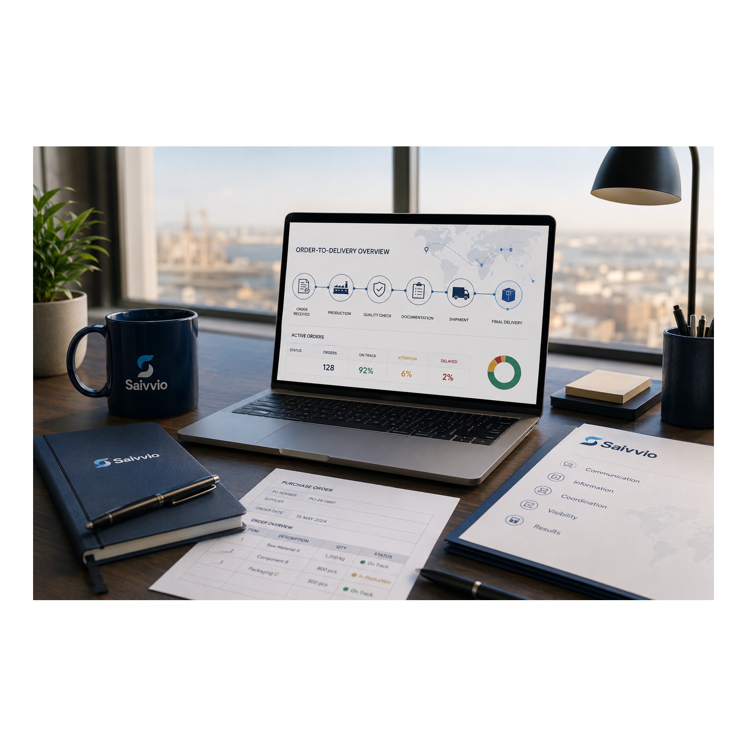 Global logistics and shipping operations